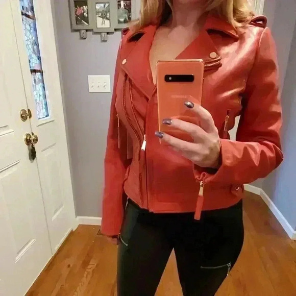 Genuine leather jacket new with tag - Picture 7 of 12